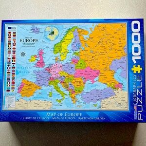 Eurographics Puzzle 1000 Piece
